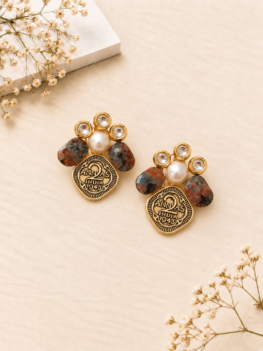 Vintage Coin Studs